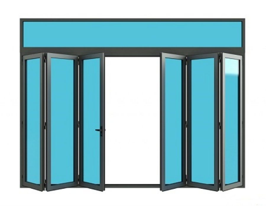 Cua nhom kinh 6 canh xingfa